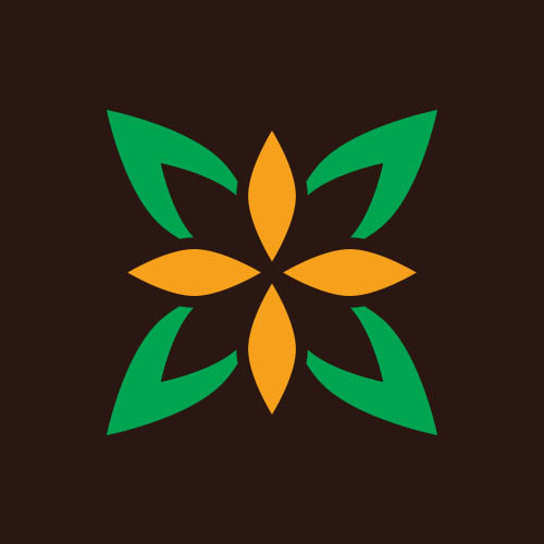 Charmony Naturals Flower Logo